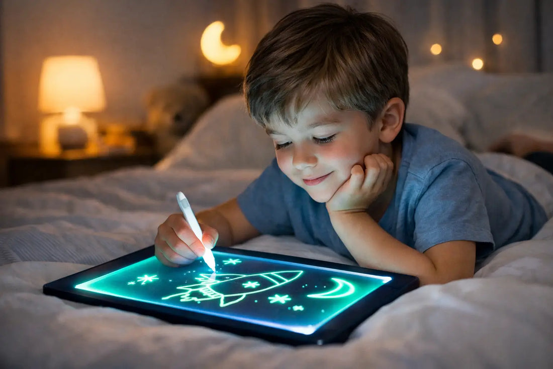 Why a Light Up Drawing Board Changes Bedtime