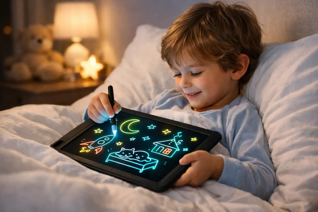 Reusable Doodle Board for Kids at Bedtime