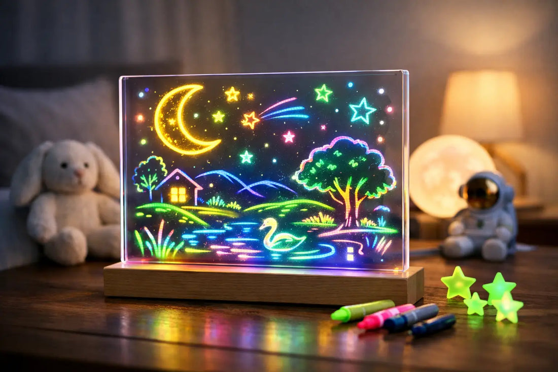 Artistic Children Gifts That Glow at Bedtime