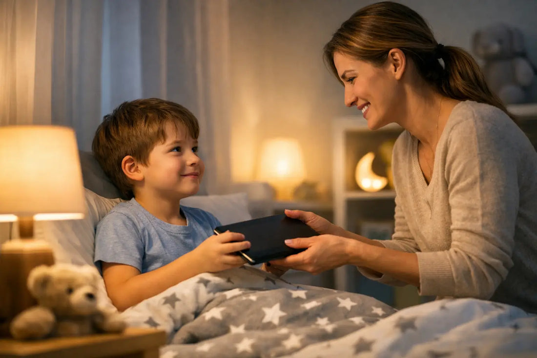 How to Reduce Screen Time Before Bed for Kids