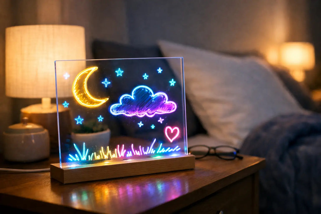 Illuminated Message Board Review for Bedtime