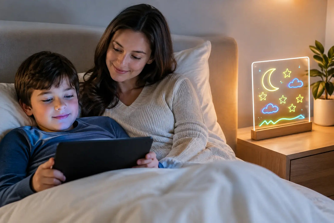 How to Reduce Nighttime Screens Without Bedtime Battles