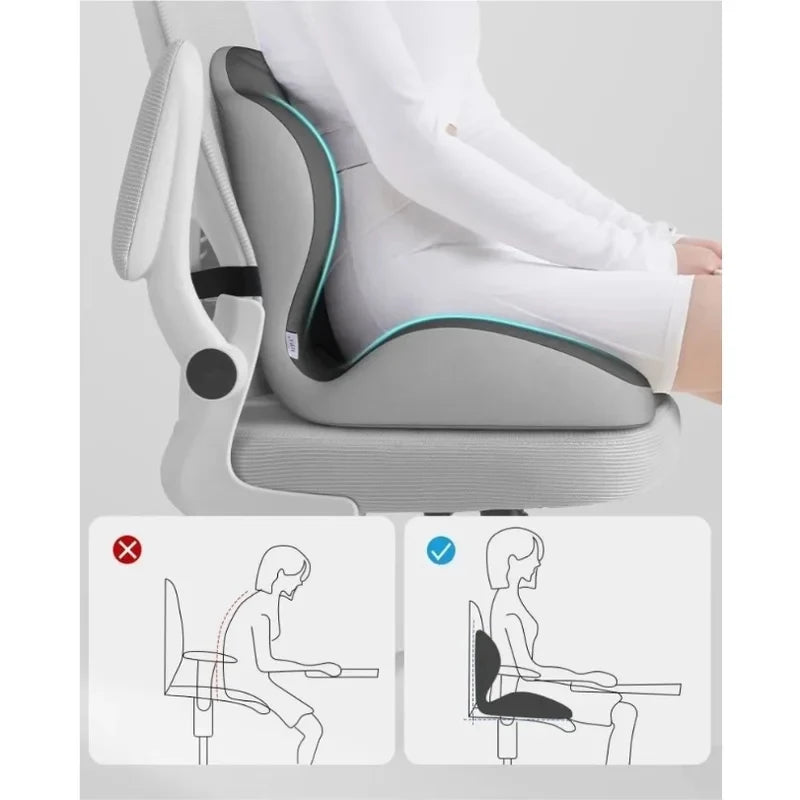 ComfortCurve Memory Lumbar Seat Pillow